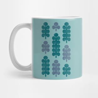 Forest after rain. Tree pattern Mug